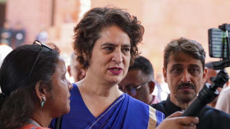 Priyanka Gandhi Condemns Israel's Gaza Strikes, Calls It 'Cold-Blooded Murder'