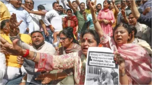Massive Protests Erupt in Kashmir Over Pahalgam Terror Attack