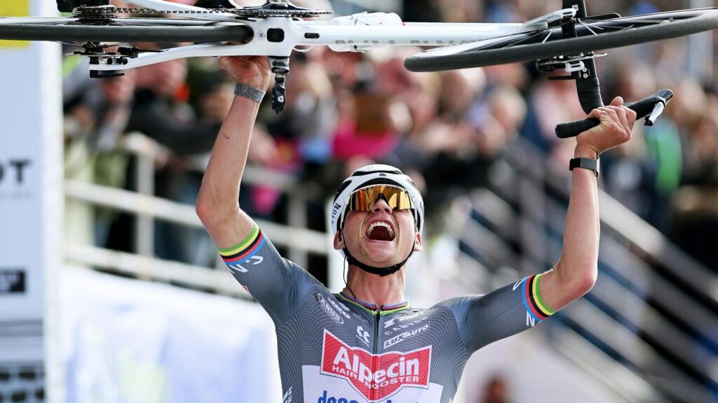 Mathieu van der Poel Claims Third Straight Paris–Roubaix Victory