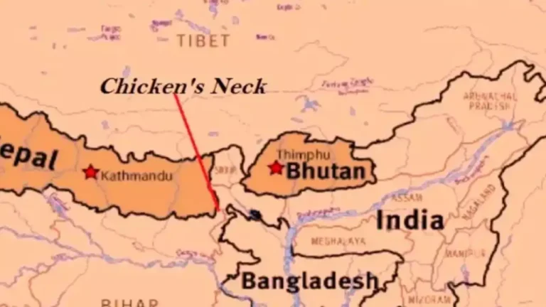 India’s ‘Chicken Neck’: The Siliguri Corridor and Its Critical Role in National Security and Connectivity